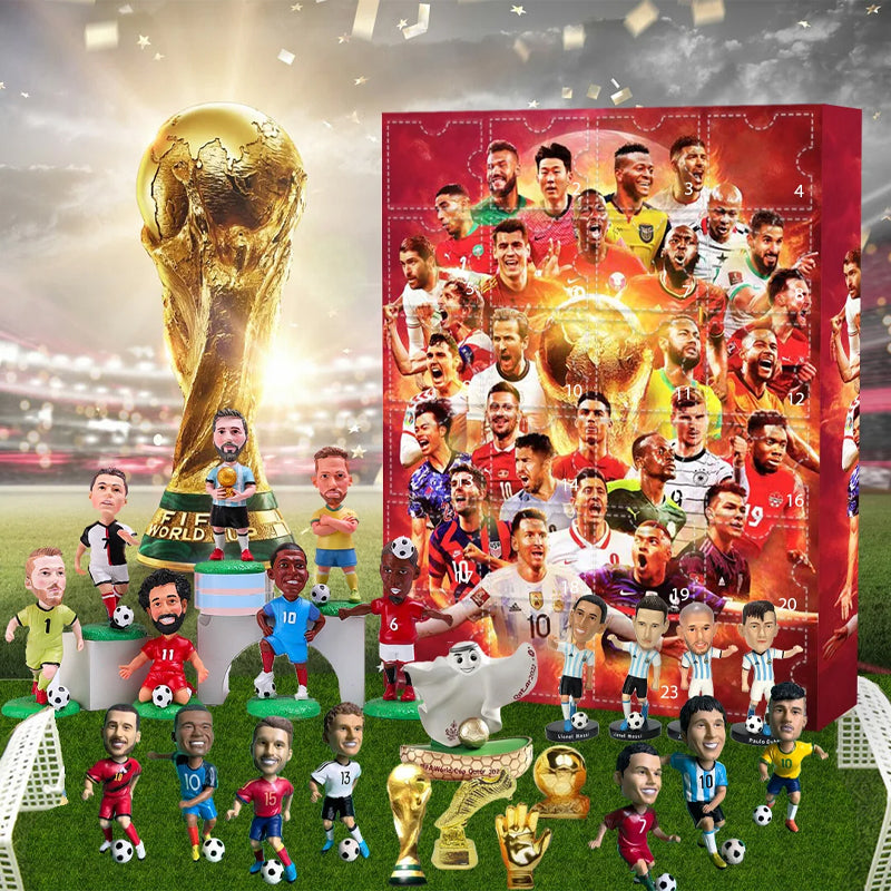 Adventskalender Fußball: 24 Überraschungen für echte Fans