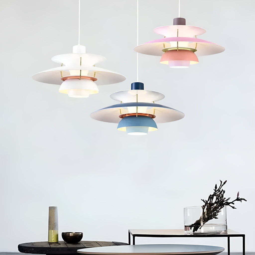 SkyGlow LED Pendelleuchte – Modernes Skandinavisches Design inklusive Dimmfunktion