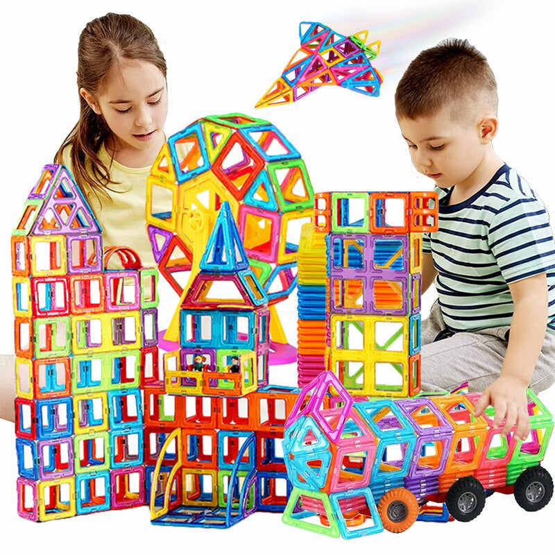 Magnetische Bausteine für Kinder – Kreatives Bau-Set