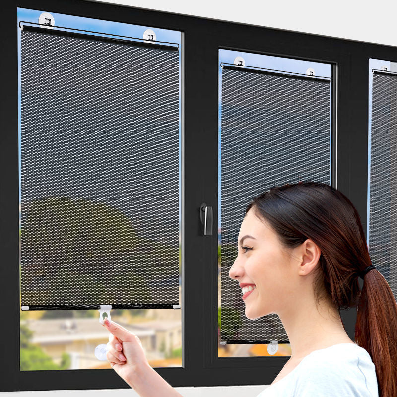 Selbstklebender Fenster-Sonnenschutz - Einfach sowie effektiv