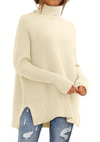 Gemütlicher Rollkragenpullover