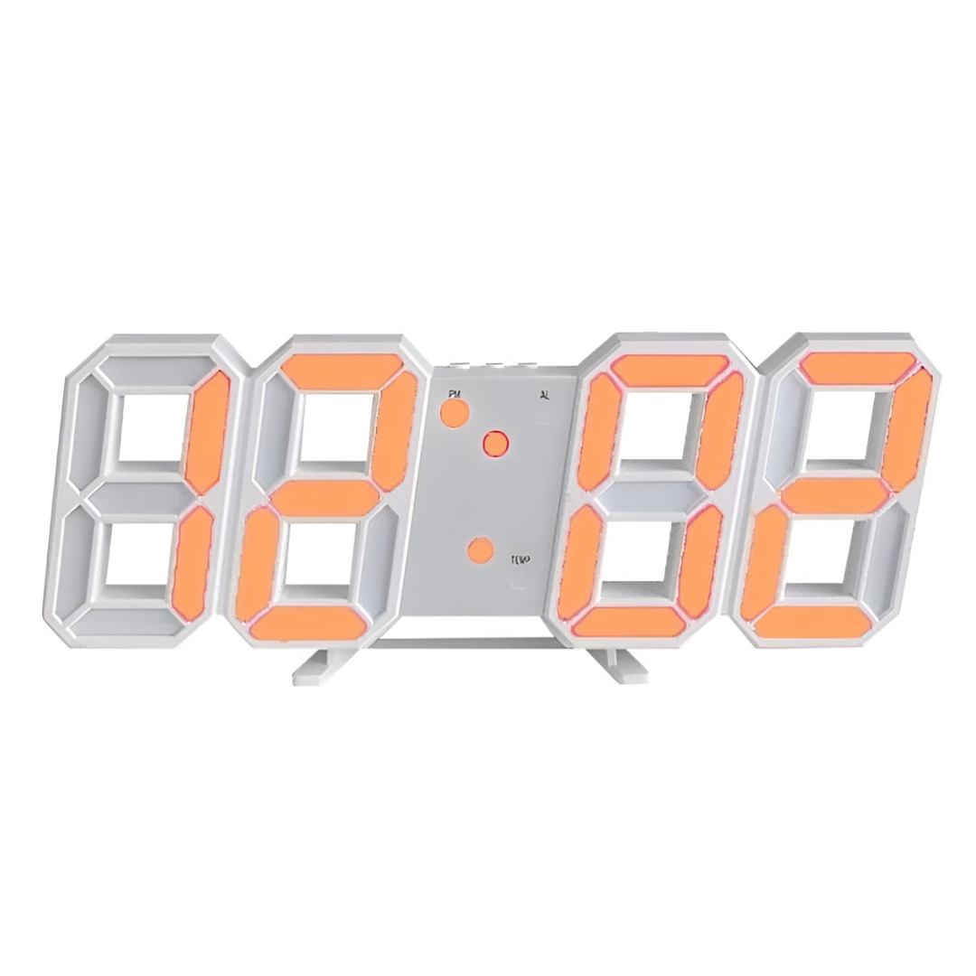Futuristische LED-Wanduhr – Minimalistisches Design inklusive intelligenter Zeitanzeige