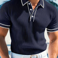 Herren Polo-Shirt mit kurzen Ärmeln – Bequem und elegant für den Sommer