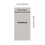 Niedliche Cartoon Bestickte Kleine Handtücher – Weiches Baumwoll-Set inklusive 4 Stück