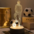 Fußballer 3D-Lampe – Ideal für eine sportliche Atmosphäre