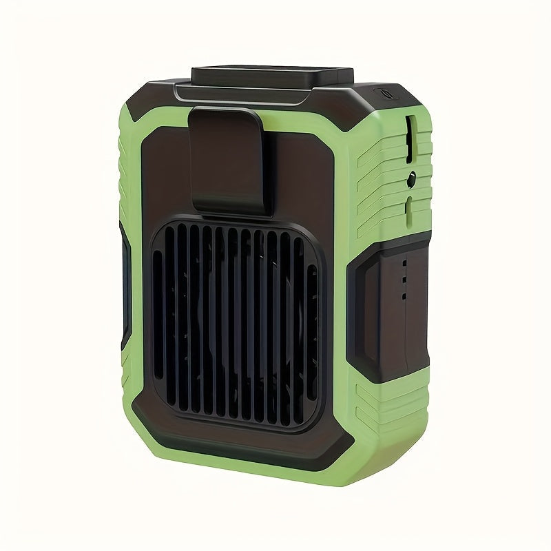 USB-wiederaufladbarer Taillenventilator – Tragbar inklusive drei Geschwindigkeitsstufen