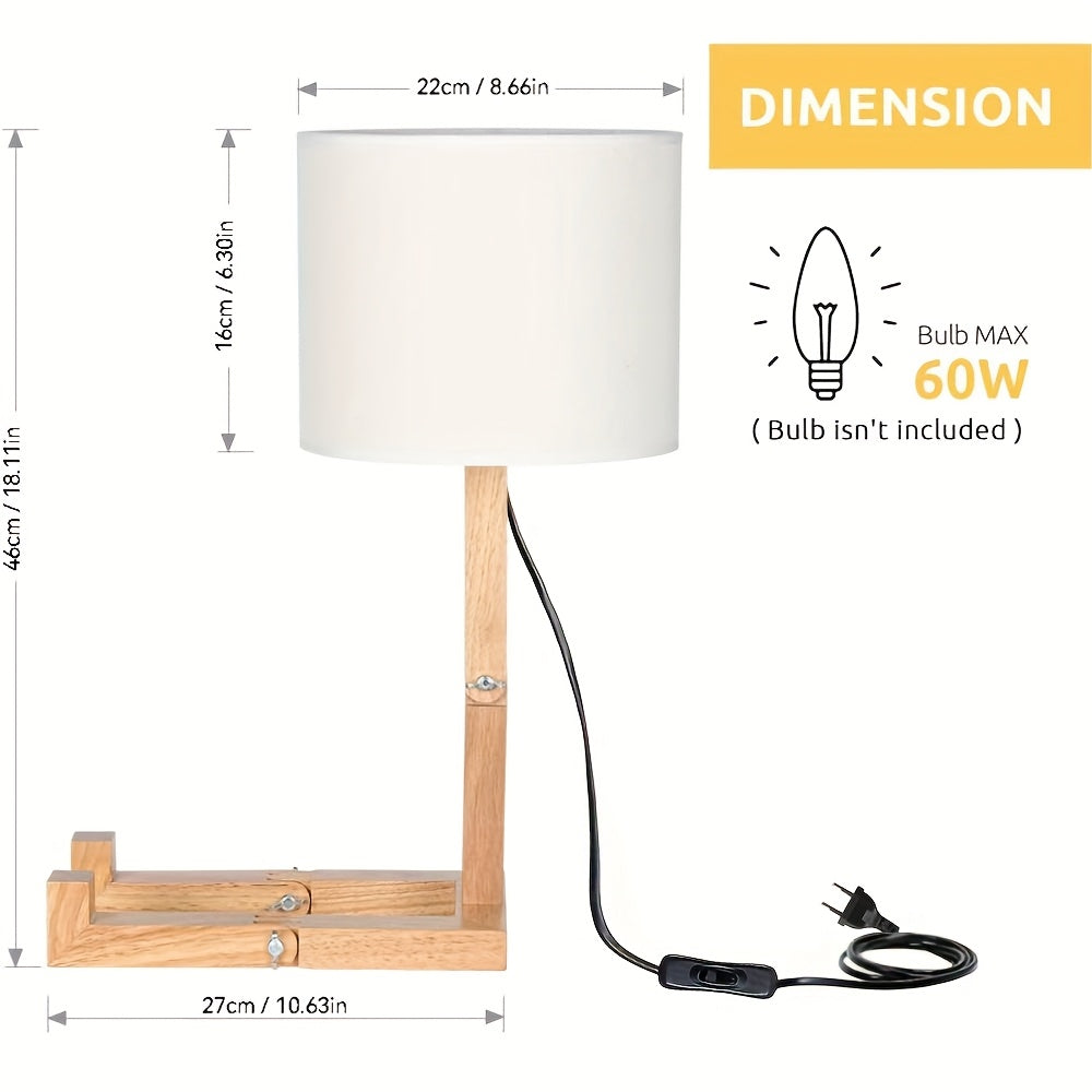 Moderne Holz Tischlampe – Flexibles Design sowie Stimmungsvolle Beleuchtung