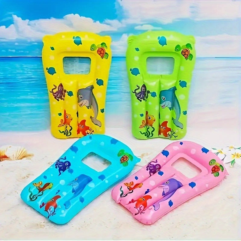 Aufblasbares Schwimmbrett – Einheitsgröße inklusive lustigem Meereslebewesen-Design