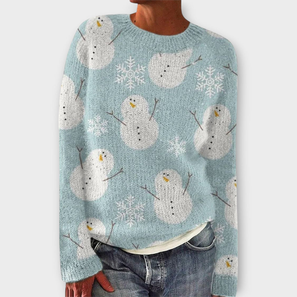 Pullover mit verschiedenen Prints