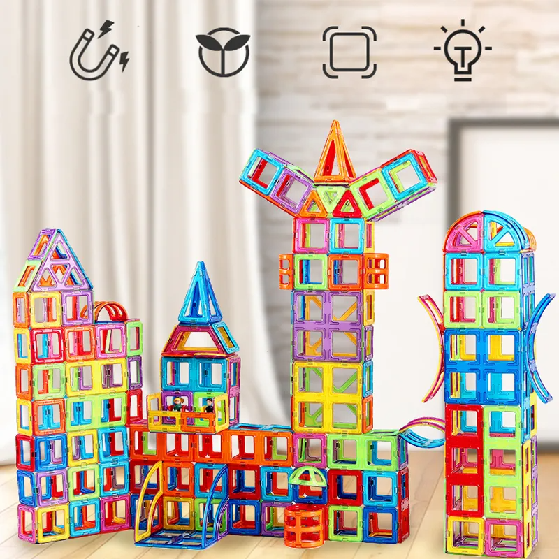 Magnetische Bausteine für Kinder – Kreatives Bau-Set
