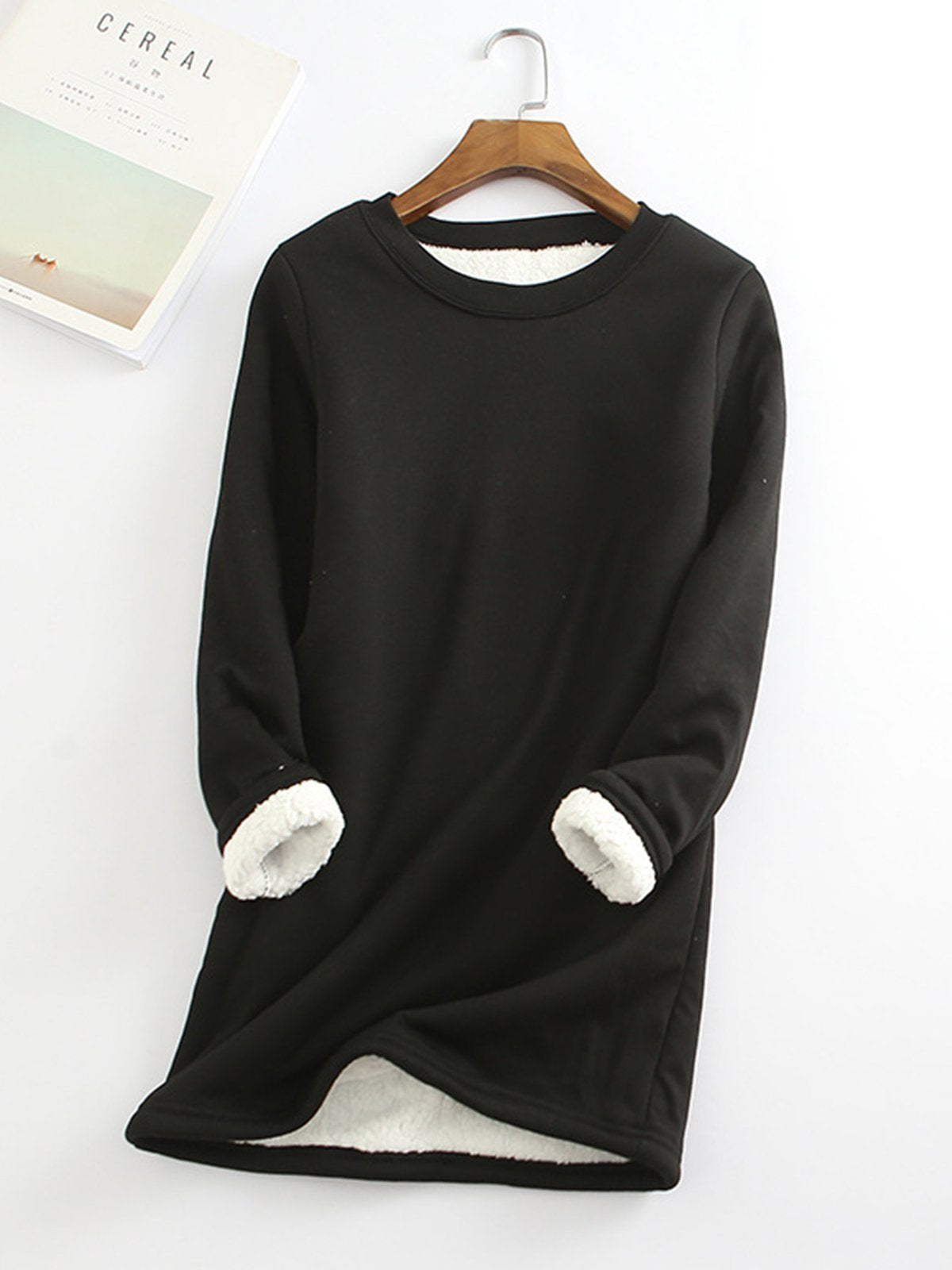 Soft Touch Kleid – Warm und Elegant für Kalte Tage
