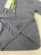 Einfacher Schlichter Pullover Mit Langen Ärmeln