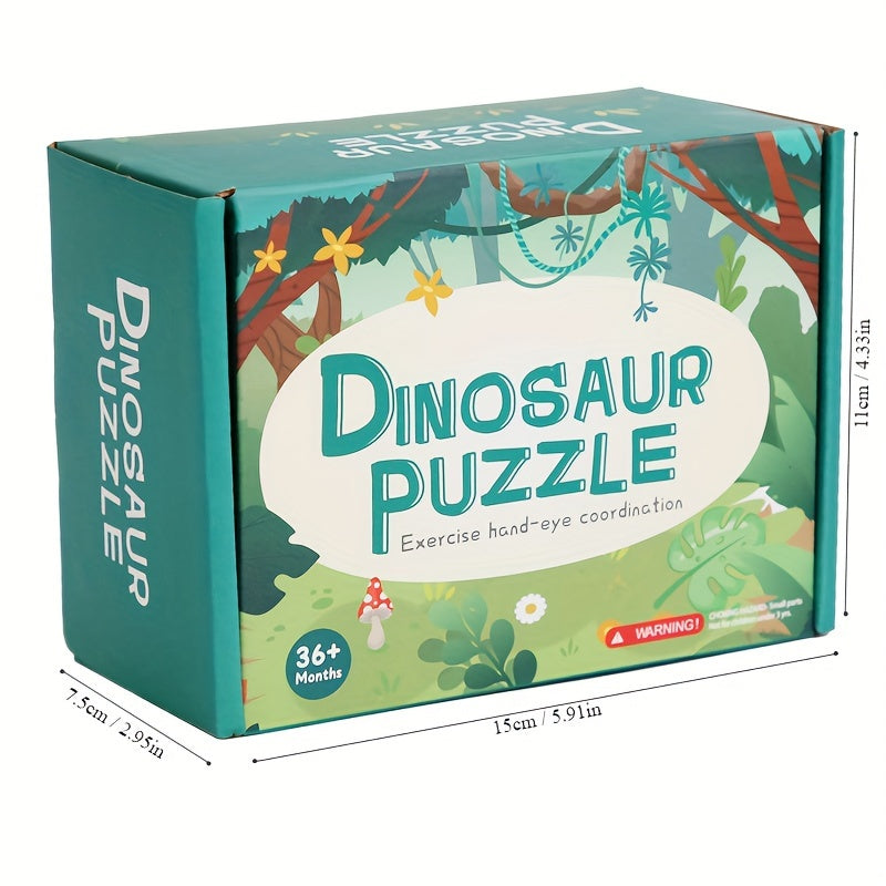 Pädagogisches Dinosaurierpuzzle – Für kreatives Lernen sowie Spielspaß