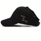 Damen Baseballcap mit Pferdeschwanzöffnung – Leicht sowie Belüftet