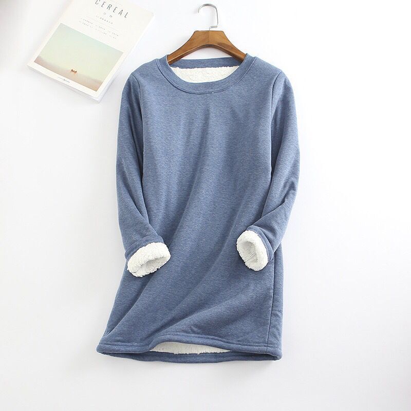 Soft Touch Kleid – Warm und Elegant für Kalte Tage