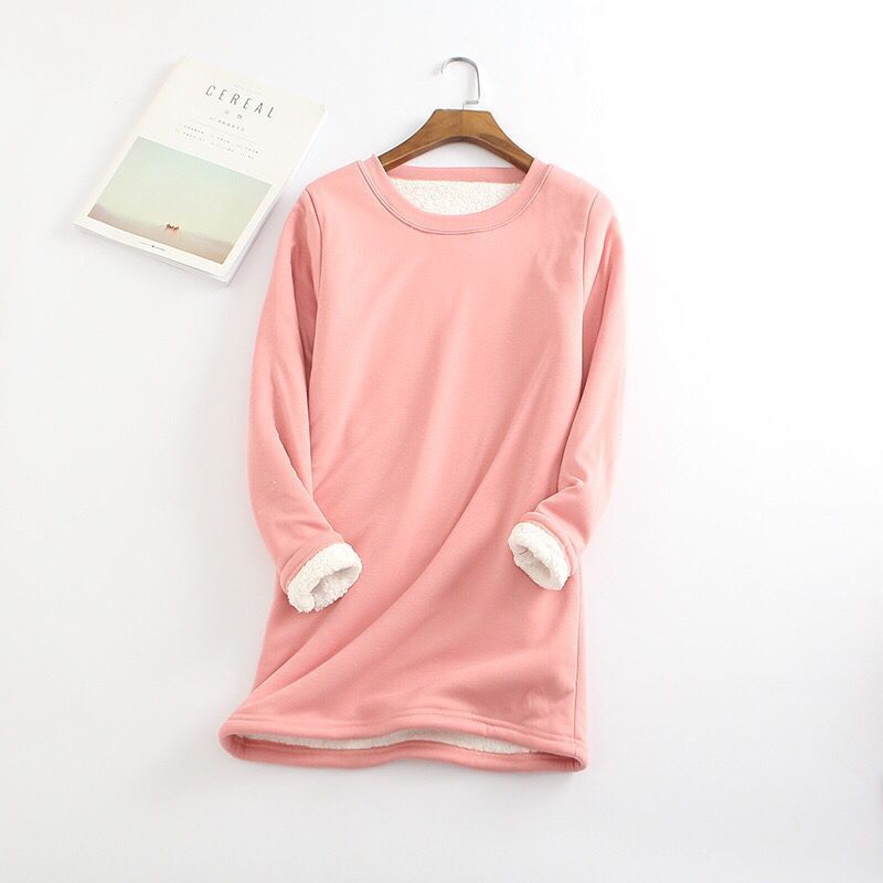 Soft Touch Kleid – Warm und Elegant für Kalte Tage