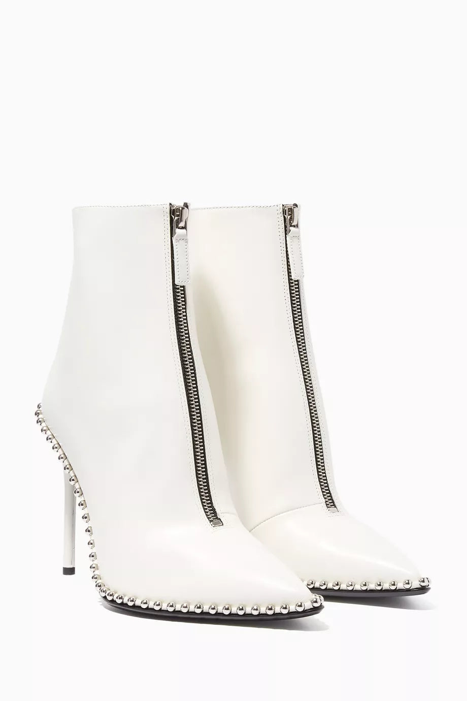 Damen Stiefeletten mit Stilettoabsatz und Nieten