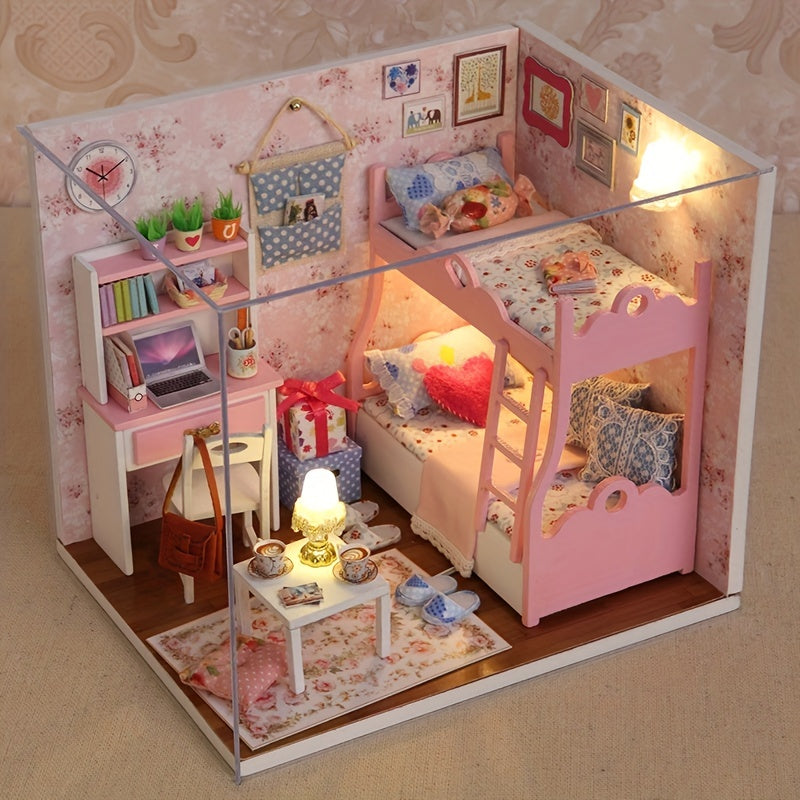 Verzaubertes Mädchenzimmer Puppenhaus – Niedliches sowie Detailliertes DIY Modell