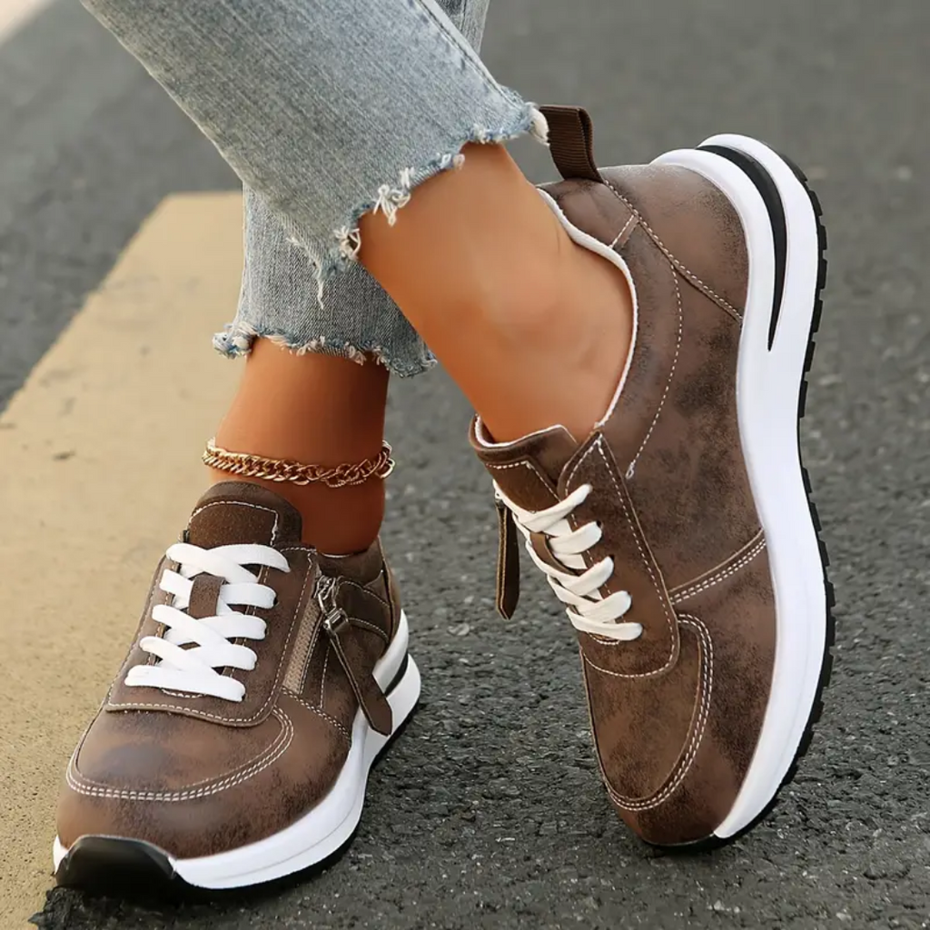 Komfortorientierte orthopädische Sneakers: Stylische unterstützende Schuhe