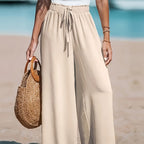 Damen Hohe Taille Weite Hose – Bequem und Elegant