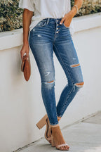 High-Waist Jeans