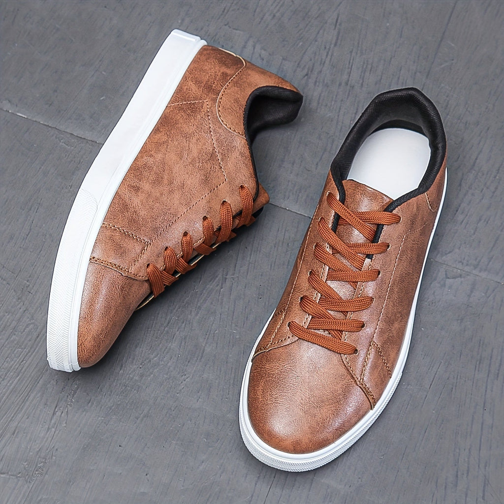 Herren Freizeit Sneaker mit Schnürsenkeln – Bequem und Modern für Frühling und Sommer