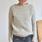 Gemütlicher Textur Strickpullover