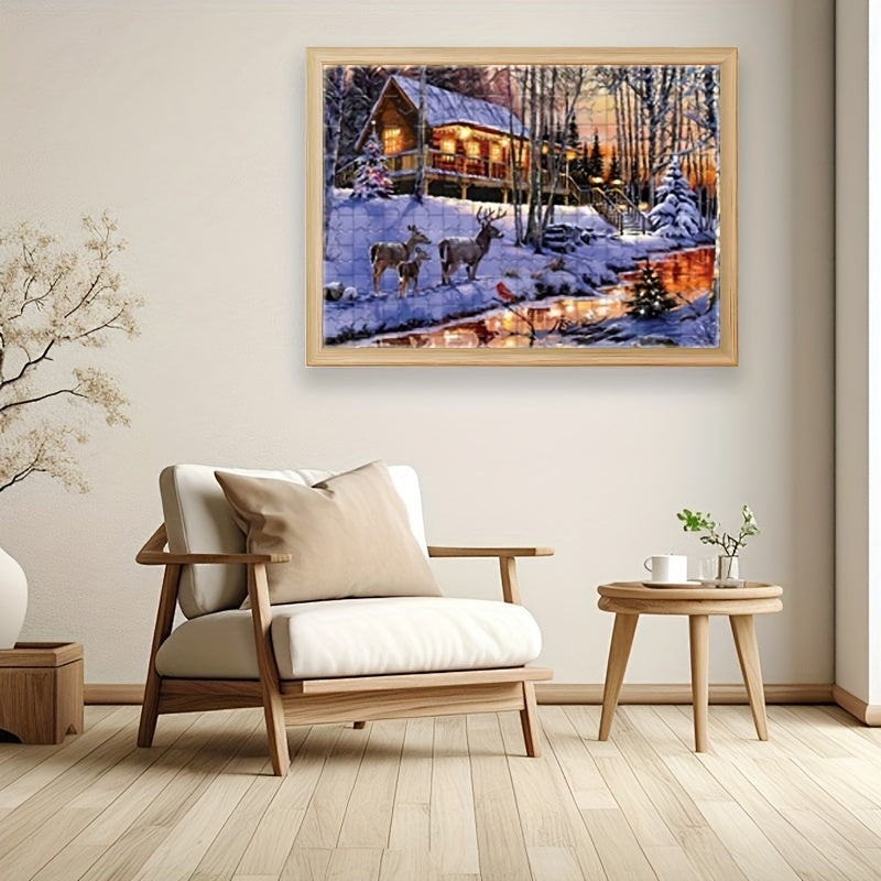 Winterliche Puzzlefreude – Ideal für Gemütliche Abende