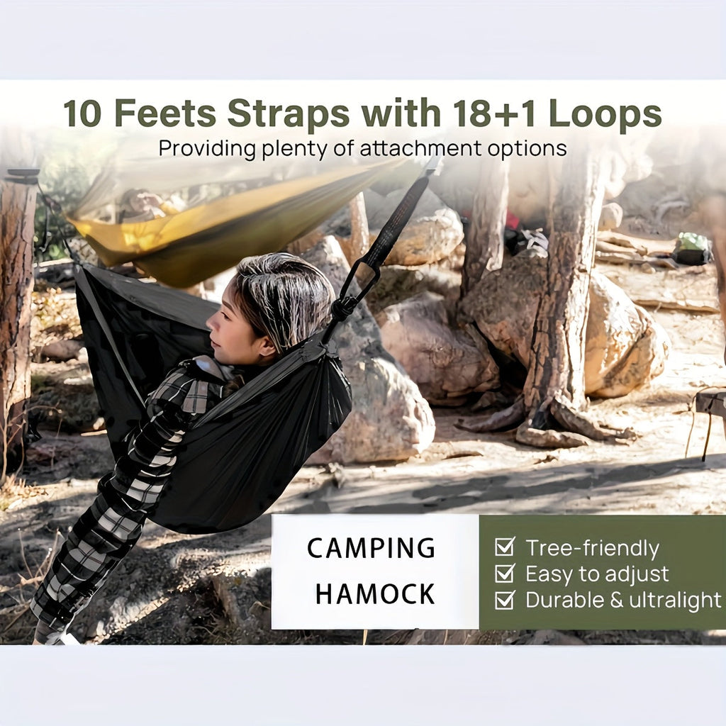 Outdoor Nylon-Hängematte – Flexibel und leicht für Jedes Abenteuer