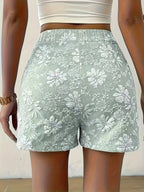 Elegante Jacquard-Shorts für Damen – Lässig sowie Modisch