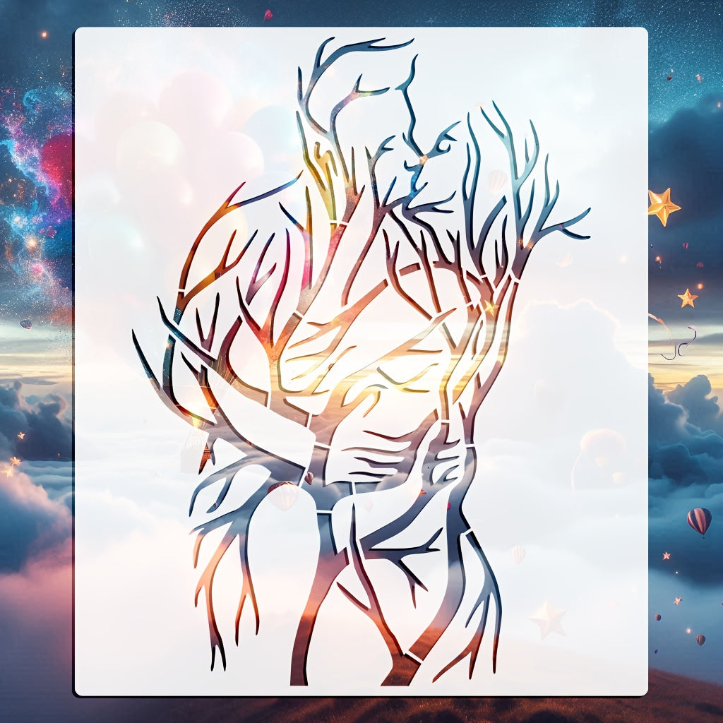 LoveTree Schablone – Kreativ und Flexibel für DIY Kunst