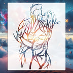 LoveTree Schablone – Kreativ und Flexibel für DIY Kunst