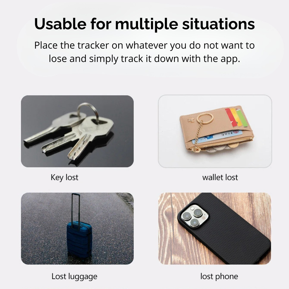 TrackMate Haustierfinder – Bluetooth Anti-Verlust Tracker für Haustiere sowie Gegenstände