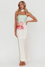 Damsel – Maxikleid mit Neckholder und Blumenmuster