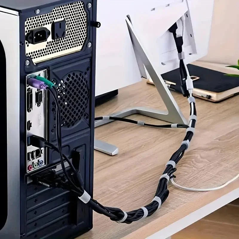 WireWrap Pro: Wiederverwendbarer Kabelorganisator
