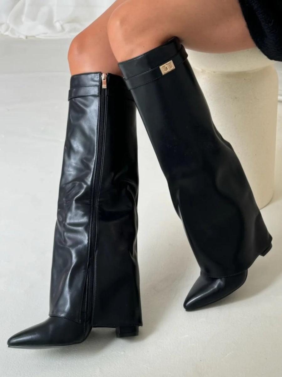Luxe Wildleder Overknee Stiefel für Damen – Komfort sowie Klasse