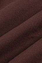 Maxikleid mit Raffung und Strickstruktur