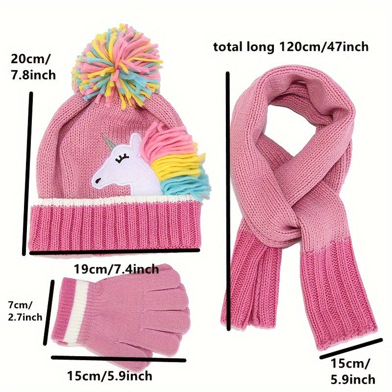 Unicorn Winterset für Kleine Kinder - Für Warme und Verspielte Wintertage