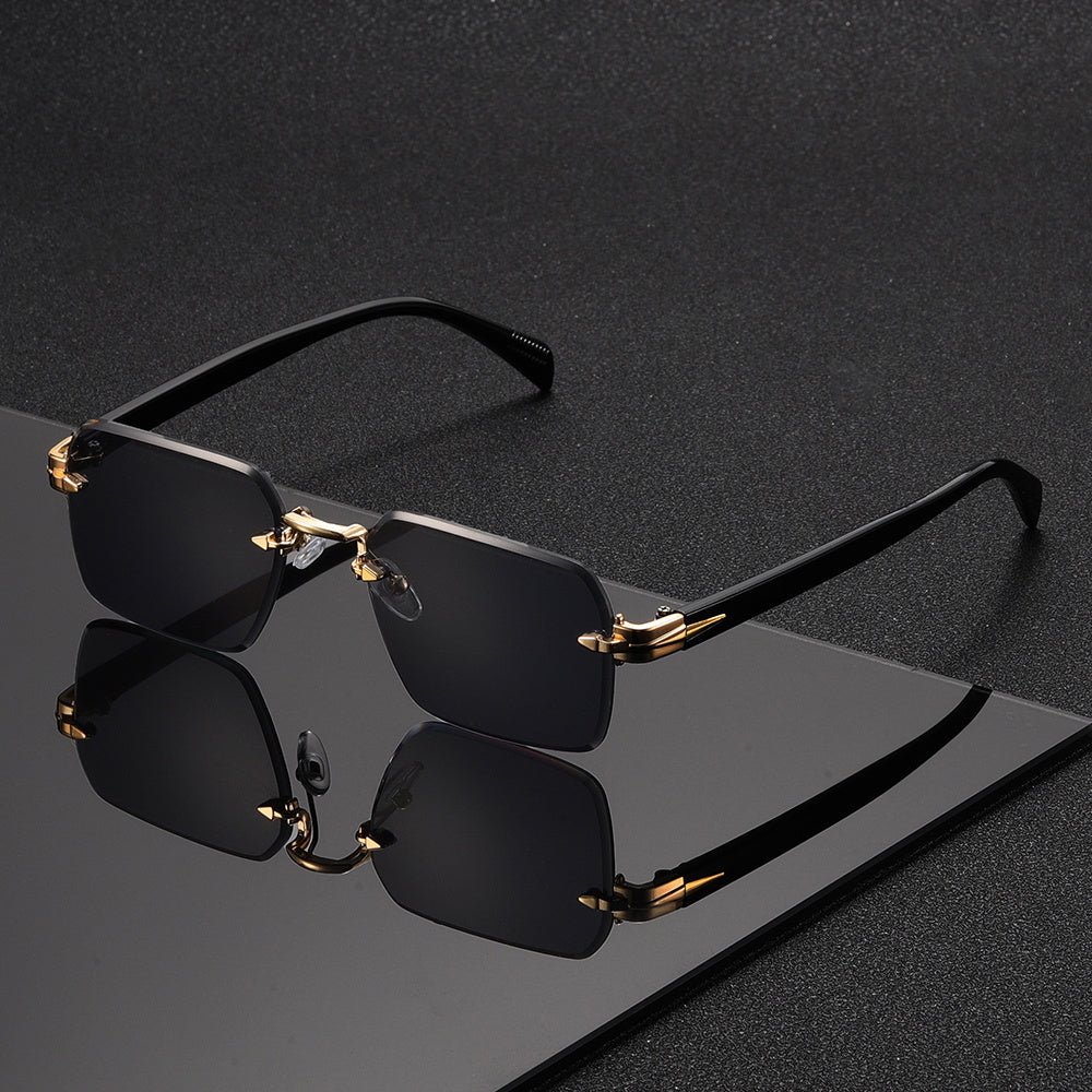 Randlose Quadratische Brille für Herren – Eleganz sowie Komfort in Einem