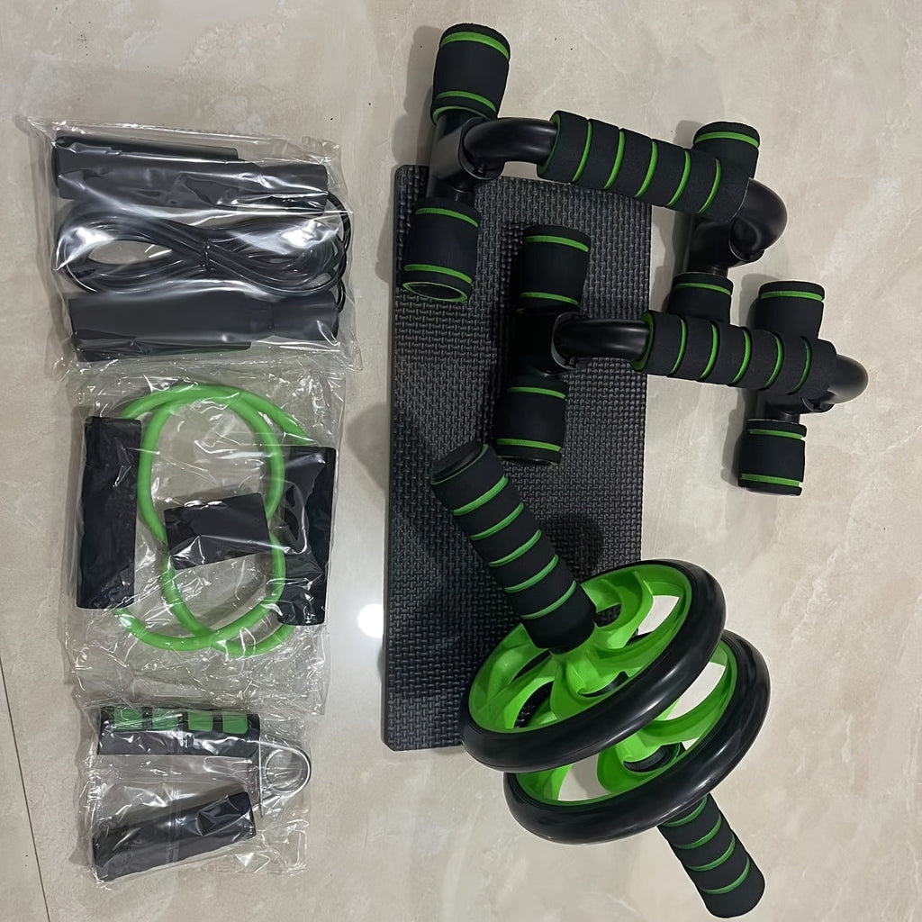 CoreMax Fitness Set – 7-teiliges Training für starke Bauch- sowie Kernmuskulatur