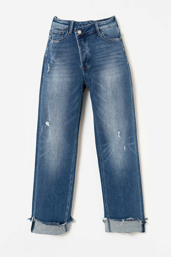 High-Waist Jeans
