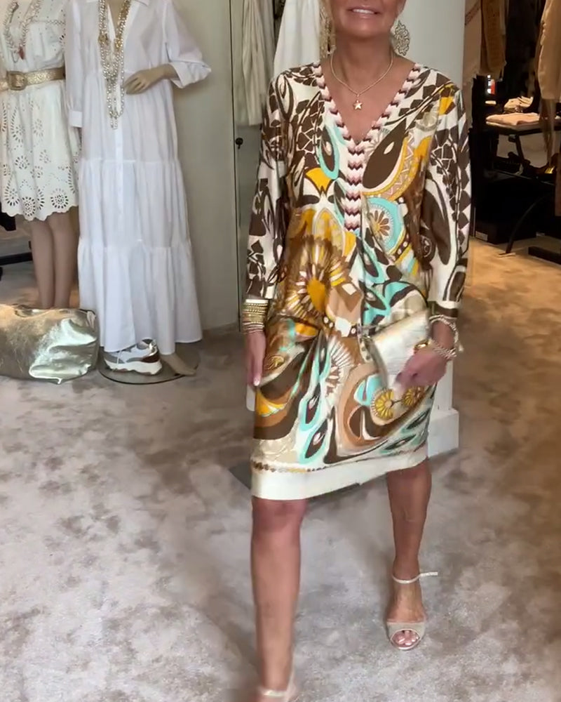 Vintage Vibe Kleid – Elegant sowie bequem für jede Gelegenheit