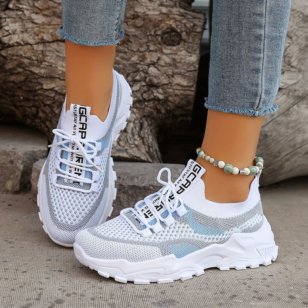 Damen Freizeit Sneakers - Flexibel und Atmungsaktiv für den Alltag