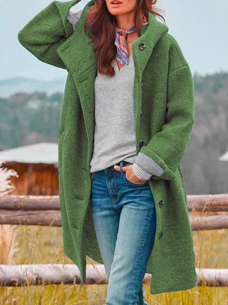 Eleganter Wollmantel für kalte Tage - Elegant und bequem