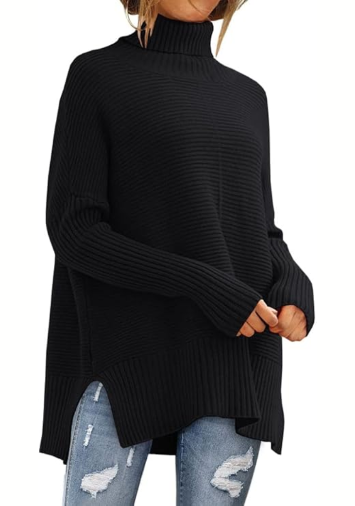 Gemütlicher Rollkragenpullover