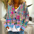 Weicher Und Bunter Strickpullover