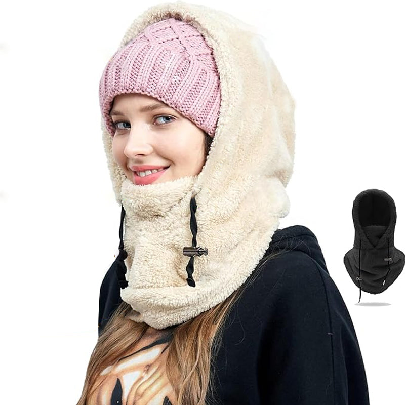 PolarGuard 3-in-1 Wintermütze – Warm, Winddicht sowie Multifunktional