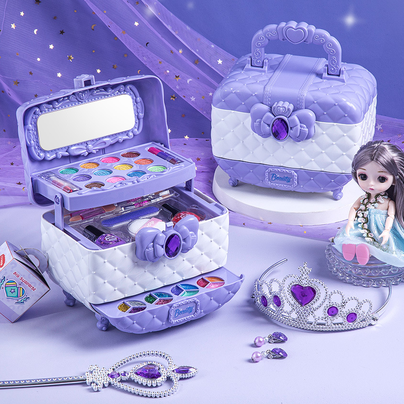 Prinzessinnen Beauty Koffer: Magisches Make-up Spielset für kleine Stil-Ikonen