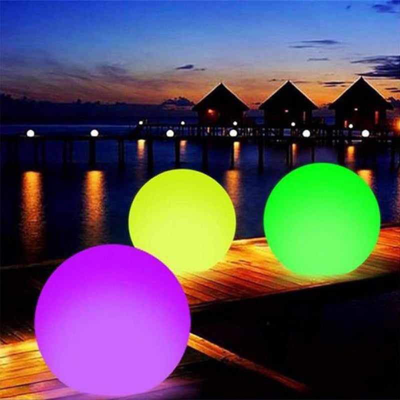LED-Aufblasbare Leuchtbälle für Pool sowie Garten