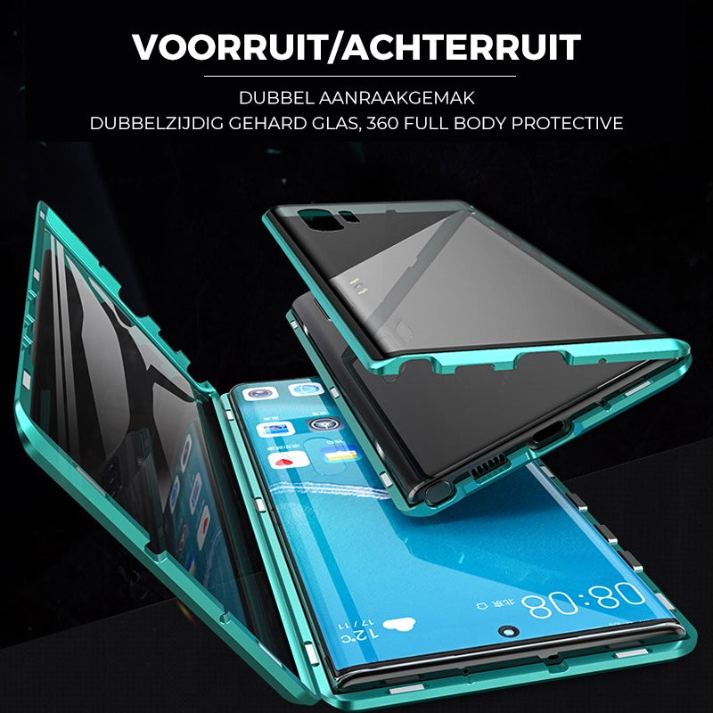 Magnetische Telefonhülle mit Gehärtetem Glas – Ultimativer Schutz sowie Design